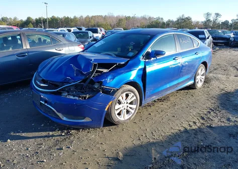 2015 Chrysler 200 Limited from USA, damaged, VIN 1C3CCCABXFN741178